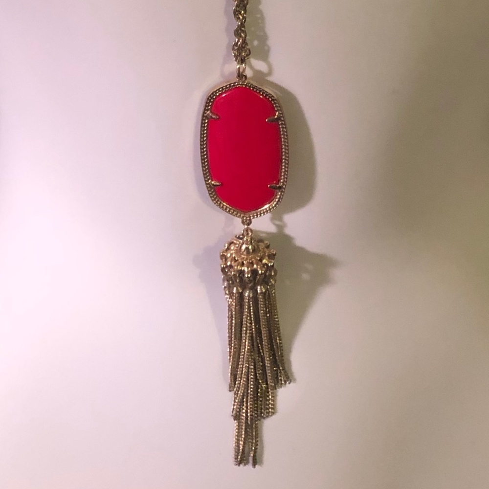 Kendra Scott's Red Rayne Necklace